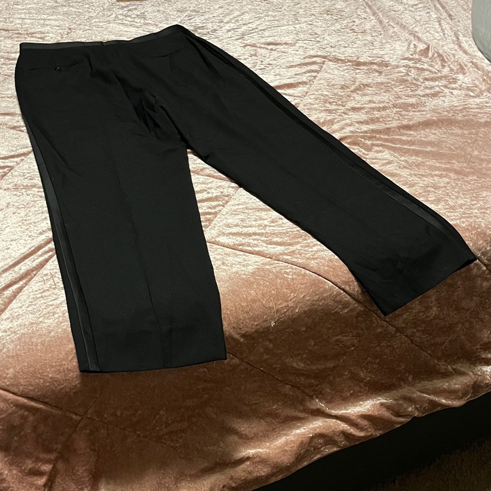 Classic Black Men's Pants - Picture 6 of 8